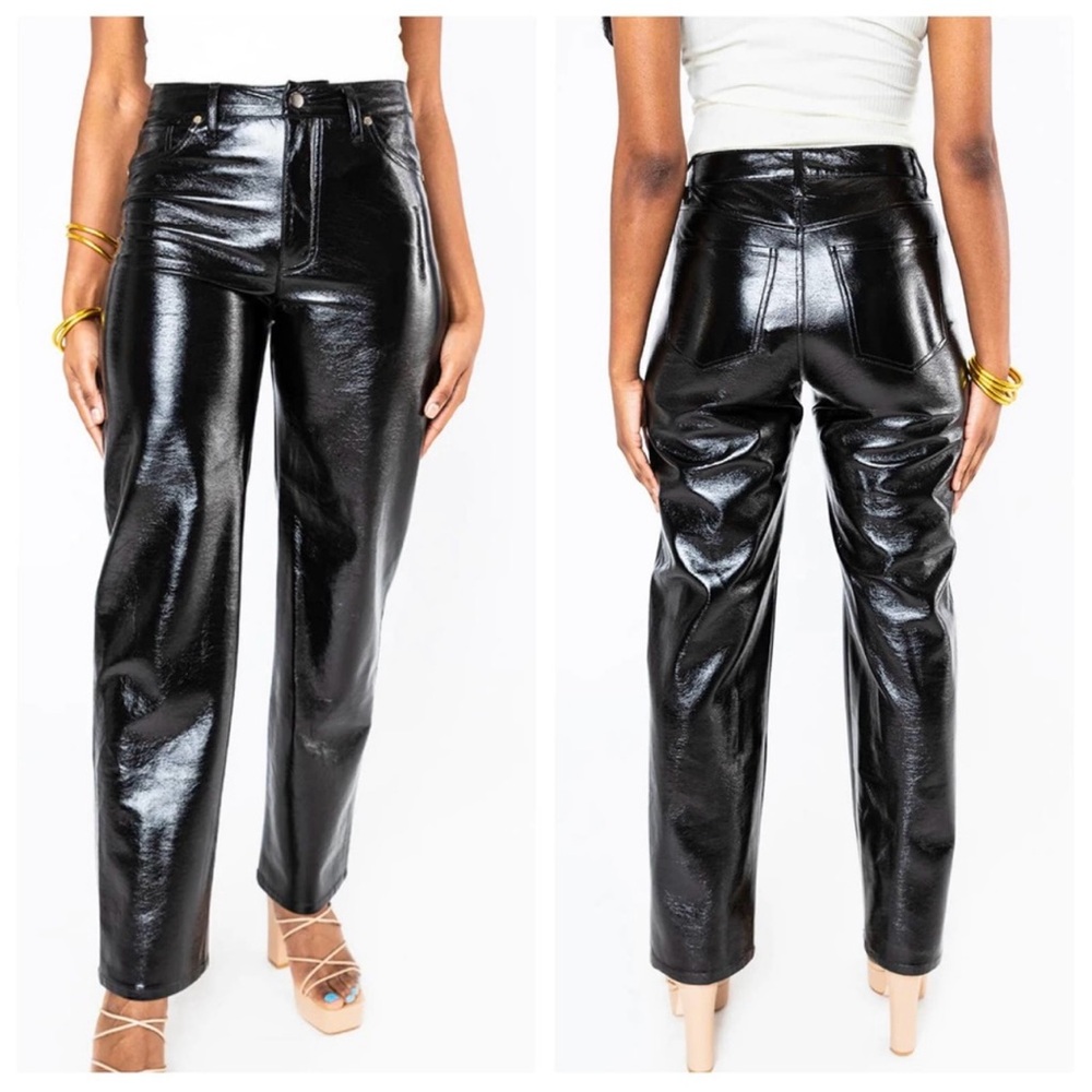 Buddy Love Black Leather Pants